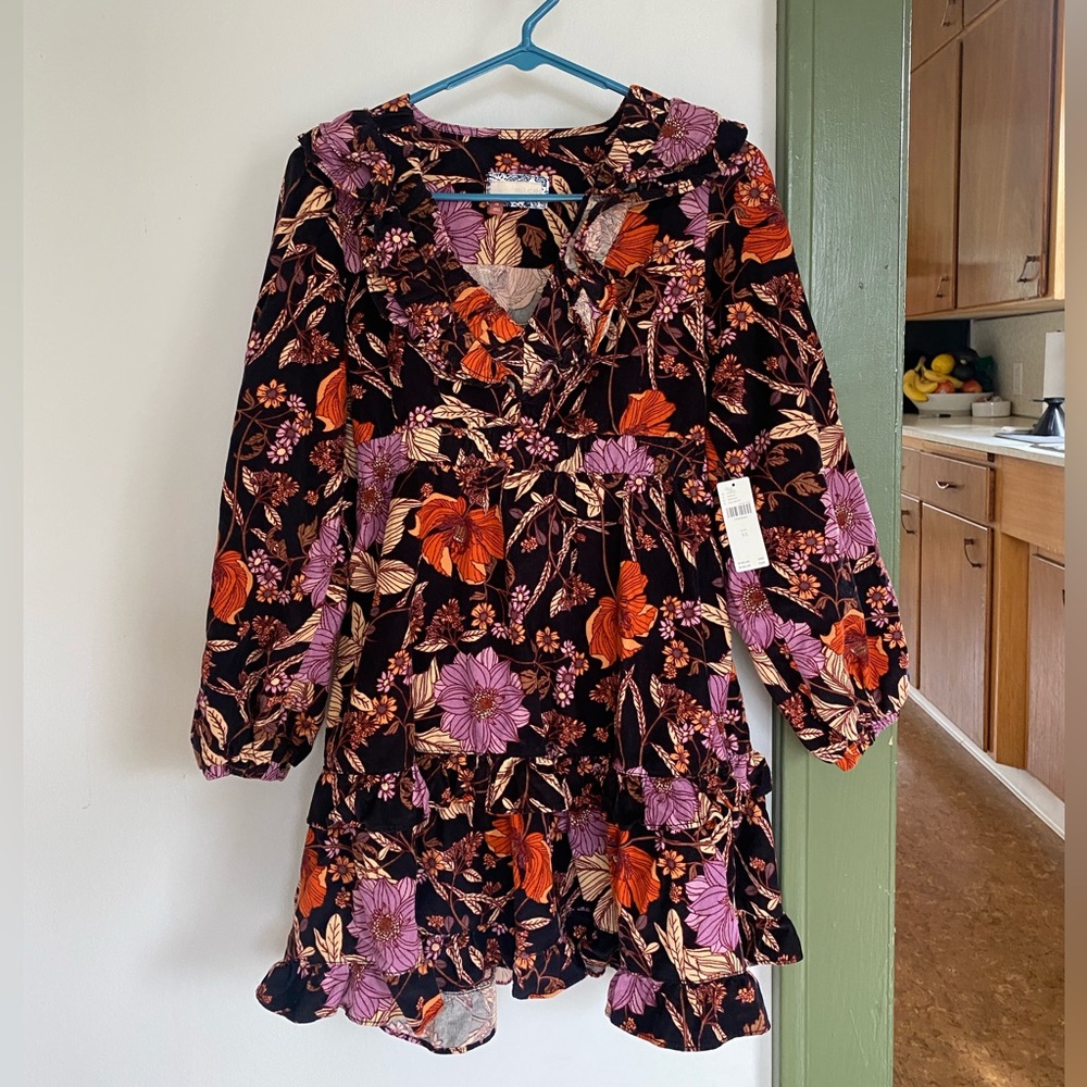 Anthropologie Long Sleeve Dress, Brand New with Tags